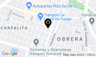 Mapa de Conjunto Musical Lobatos en Ciudad de Mexico