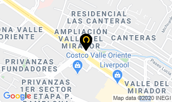 Mapa de Construccion Y Mantenimiento Residencial E Industrial en Monterrey