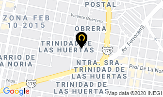 Mapa de Construcciones Metálicas Breca en Oaxaca de Juárez