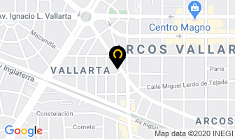 Mapa de Construlita en Guadalajara
