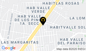 Mapa de Construrama en Tlalnepantla de Baz