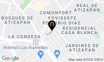 Mapa de Consultorio De Lenguaje Y Audición en Atizapán de Zaragoza
