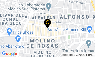Mapa de Consultorio Dental en Ciudad de Mexico