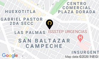 Mapa de Consultorio Dental Integral en Puebla
