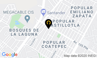 Mapa de Consultorio Medico Pediatra en Puebla
