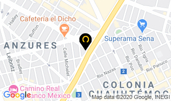 Mapa de Consultorio Psicoterapeutico en Ciudad de Mexico