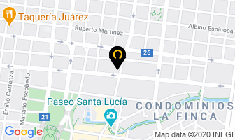 Mapa de Contacto Publicidad en Monterrey