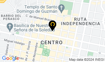 Mapa de Continental Istmo Tours en Oaxaca de Juárez