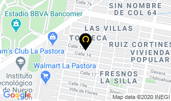 Mapa de Control Sensors S.a. De C.v. en Monterrey