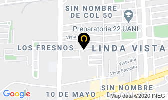Mapa de Cordones Monterrey en Guadalupe