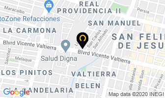 Mapa de Corporacion America en León