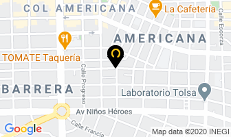 Mapa de CorporaciÓn Tectronic S.a. De C.v. en Guadalajara