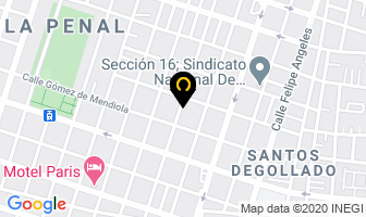 Mapa de Cortinas De Acero Guzman en Guadalajara