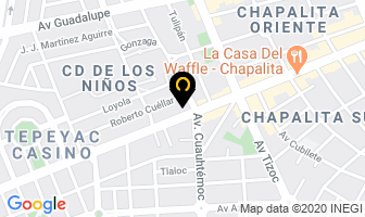Mapa de Cosmeceutical Live Cells en Zapopan