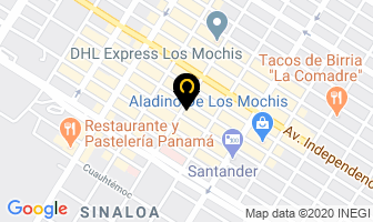 Mapa de Cosmeticos La Pitaya, En Guasave en Ciudad de Mexico