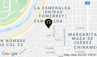 Mapa de Creaciones Carmi en Guadalupe
