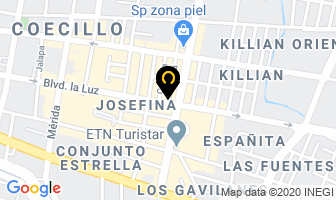 Mapa de Creaciones Hernandez en León