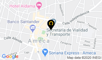 Mapa de Cremeria Tepa en Ameca