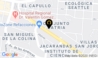 Mapa de Criadero Von Hund en Zapopan