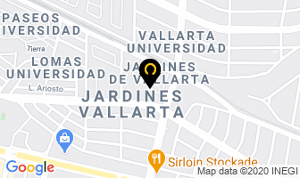Mapa de Cricin Albercas en Zapopan