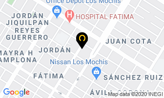 Mapa de Cristalpac, En Los Mochis en Ciudad de Mexico