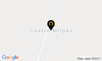 Mapa de Cuatro Milpas en Janos