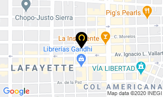 Mapa de Cumbre Seguros en Guadalajara