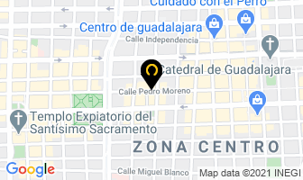 Mapa de *** Cursos Alternativos *** en Guadalajara