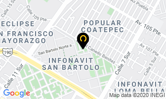 Mapa de Cypgo Control De Plagas Jardineria en Puebla