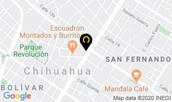 Mapa de D Y Tec Diversión Y Tecnología en Chihuahua
