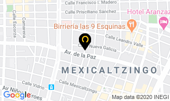 Mapa de Damsa Outsourcing en Guadalajara