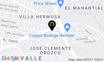 Mapa de Danna en Guadalajara