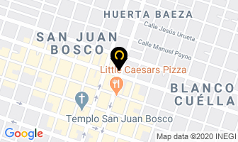 Mapa de Dar Refaccionarias en Guadalajara