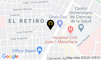 Mapa de De Loza Lizaola Cesar en Guadalajara