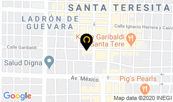 Mapa de Decora Iluminacion en Guadalajara