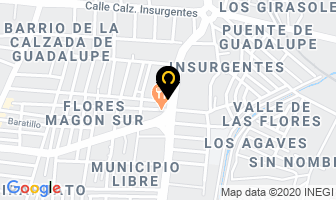 Mapa de Decoraciones D´ Carlo en Irapuato