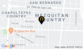 Mapa de Decoraciones Guadalajara en Guadalajara