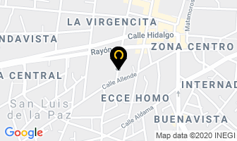 Mapa de Decorama San Luis en San Luis de la Paz