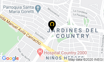 Mapa de Delgado Acevedo Guadalupe en Guadalajara