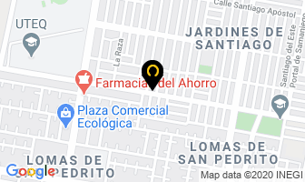Mapa de Deli Pollo Rios en Querétaro