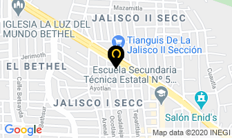 Mapa de Demoliciones Y Servicios Gil en Guadalajara