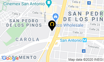 Mapa de Dental Care en Ciudad de Mexico