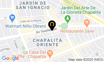 Mapa de Dental Chapalita en Zapopan
