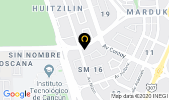 Mapa de Dentistas - Clinica Dental - Implantes en Cancún