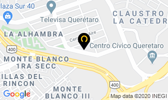 Mapa de Dentnuvó en Santiago De Querétaro
