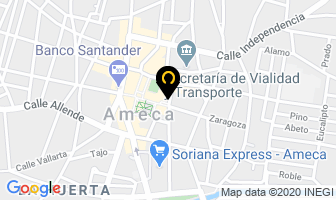 Mapa de Deportes Calzada en Ameca