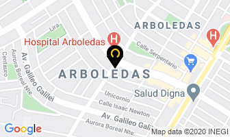 Mapa de Dermo Imagen, Cosmética Profesional en Zapopan