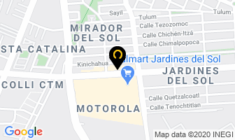 Mapa de Detallado Mendoza Automotriz en Guadalajara