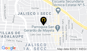 Mapa de Devlyn en Guadalajara