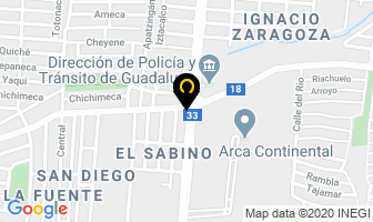 Mapa de Dh Hermanos S.a De C.v en Guadalupe